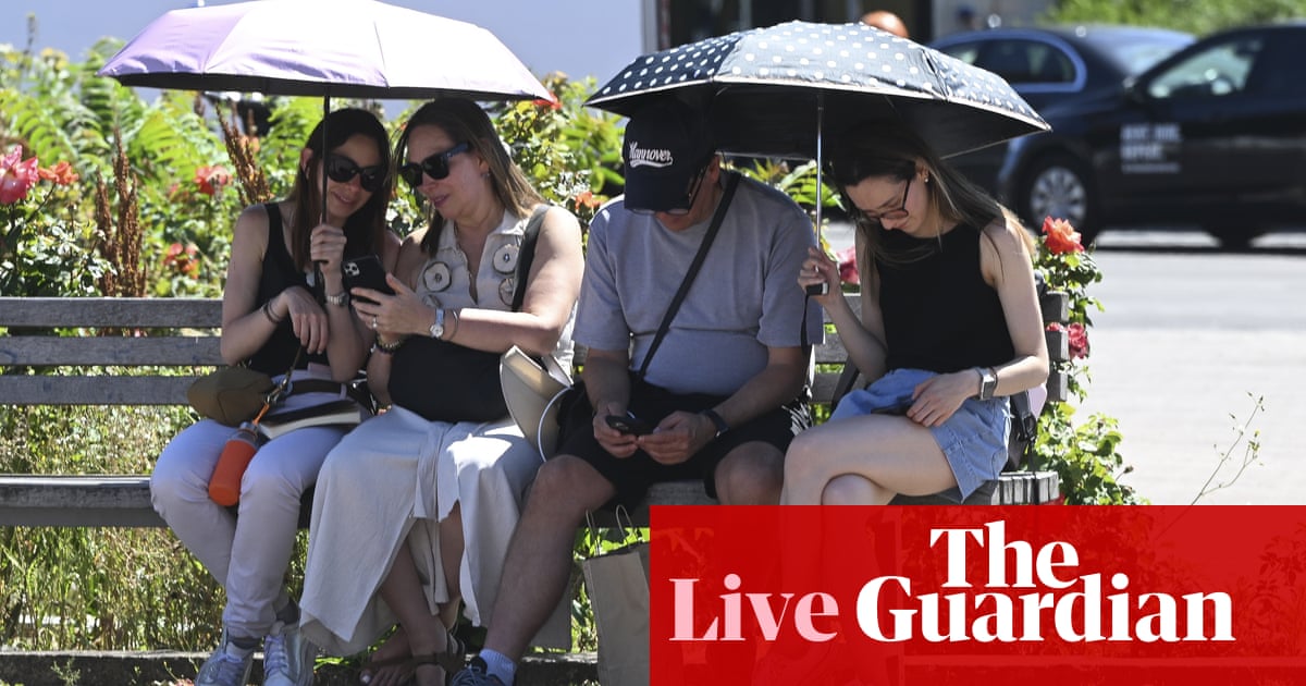 Europe heatwave continues and expands eastwards – live updates | World news