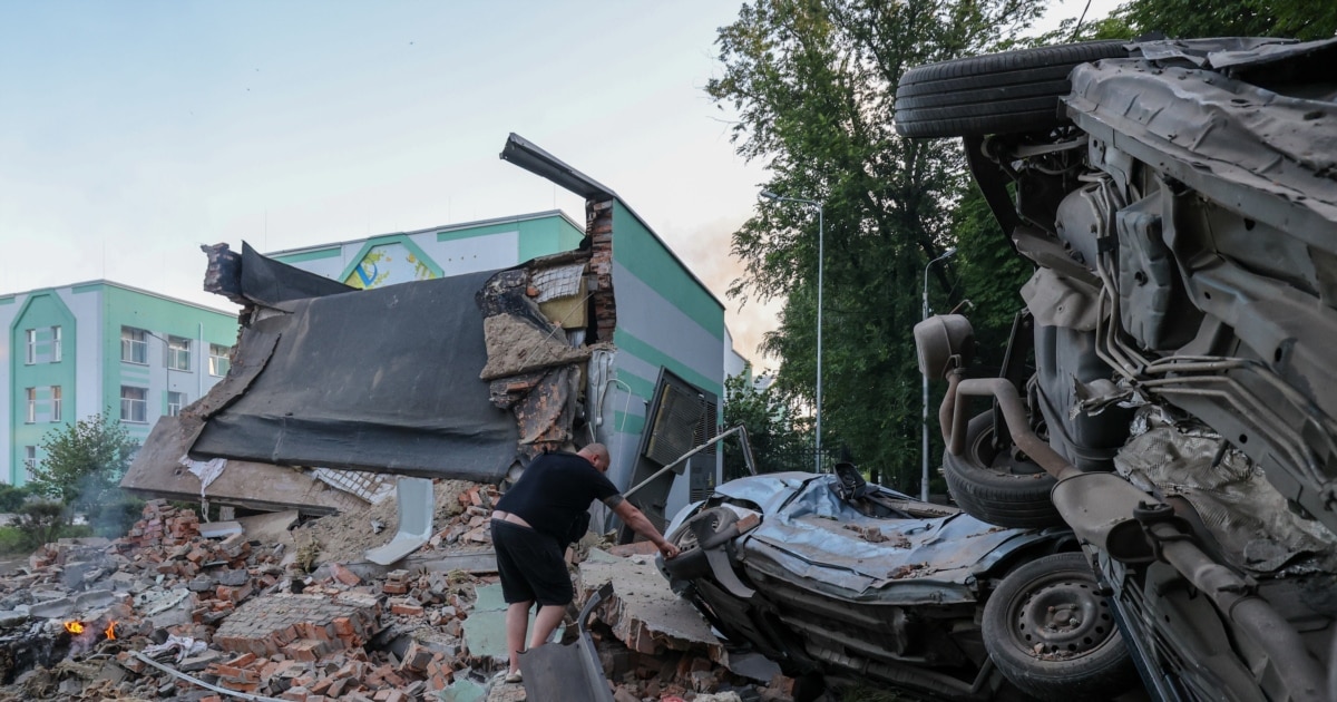 Kyiv Hit By ‘Largest’ Russian Drone Attack, Dozens Injured