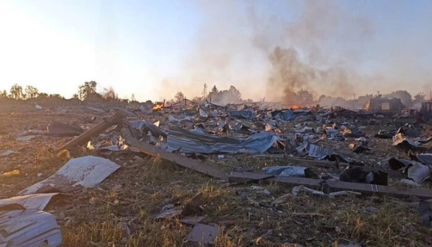 Injury toll from explosions near Zhytomyr rises to 82