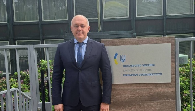 Ukraine’s new ambassador assumes duties in Finland