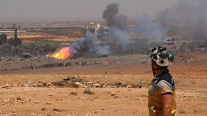 At least six killed and dozens injured in explosion in northern Syria, officials say