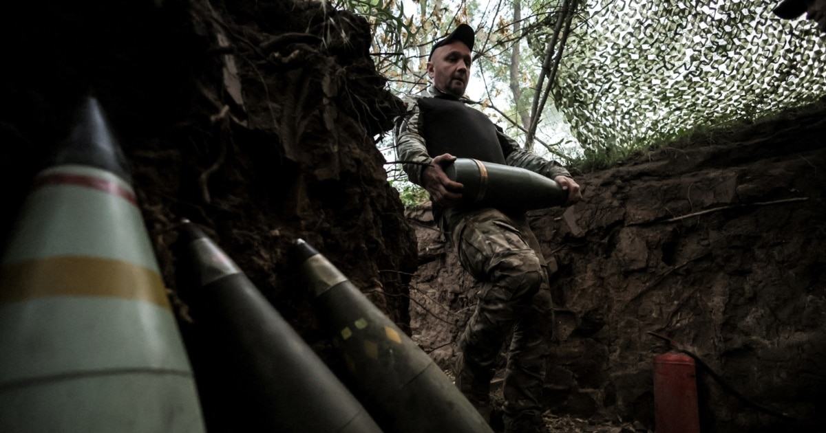 On Ukraine’s Eastern Front, Artillery Crews Fight To Stop Russian Advance