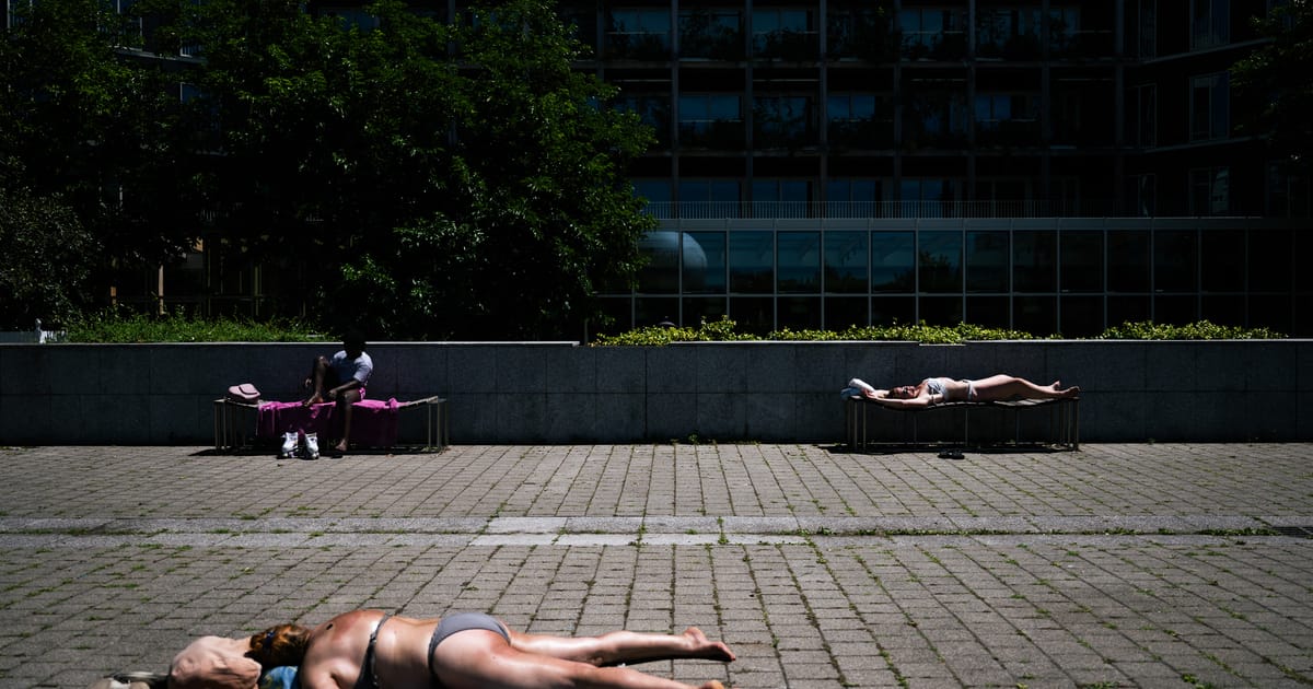 Europe’s politicians suffer through heat wave — with or without air conditioning – POLITICO