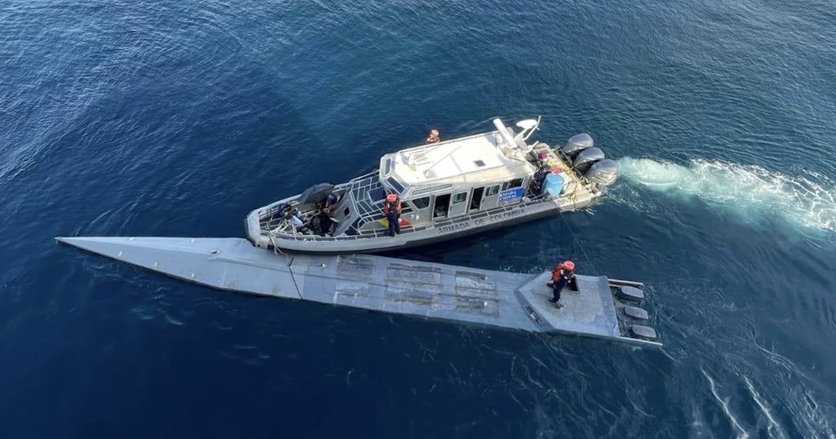 Drone Narco Sub Busted Using Musk’s Tech in Suspected Cocaine Cartel Seizure