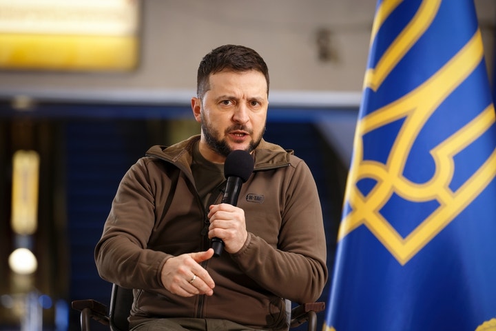 Did Zelensky Wear A Suit? Ukrainian President’s NATO Outfit Leaves Crypto Bettors In Shambles