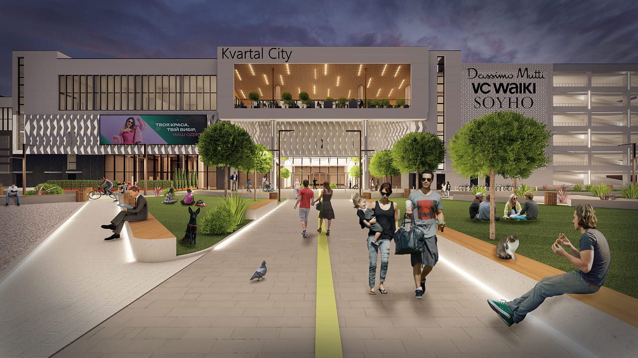 New retail space: Construction of multifunctional shopping malls begins in Western Ukraine.