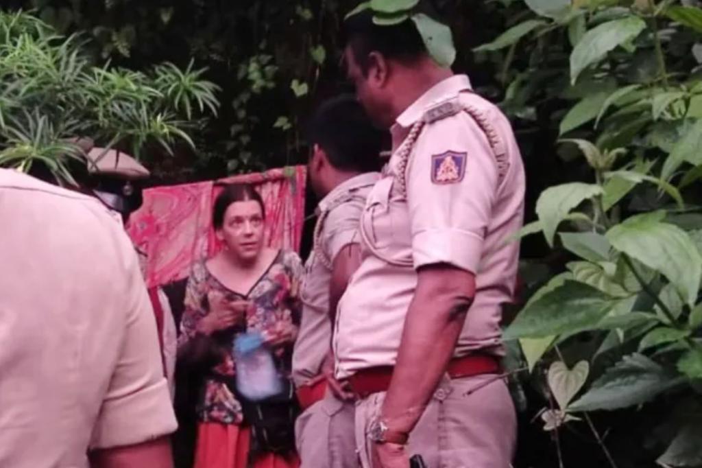 Indian police find Russian mom and her two kids living in cave