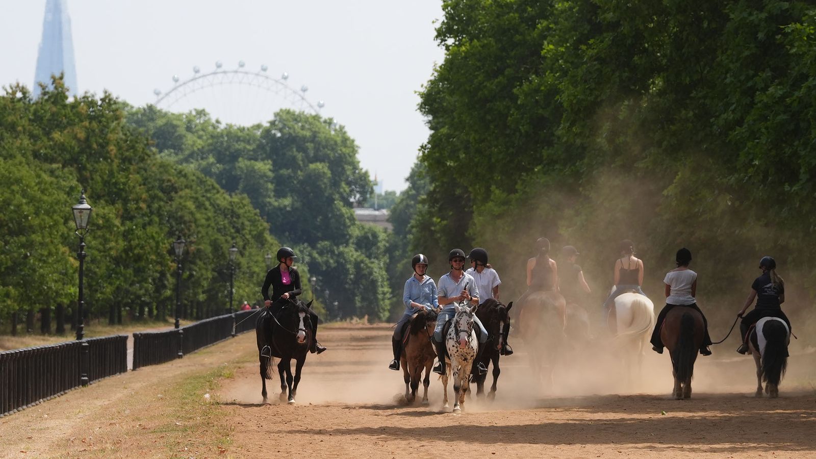 UK records hottest day of year so far – as 40C highs close schools in Europe | Weather News