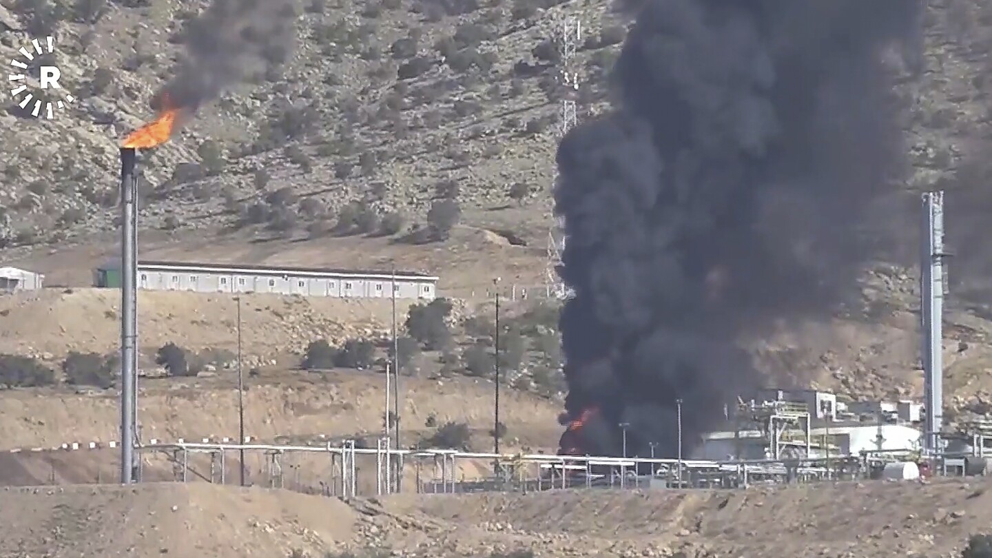 Drone attacks on oil fields in Iraq’s Kurdish region shut down facilities