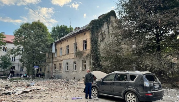 Dozens of buildings damaged, casualties reported after Russian attack on Lviv