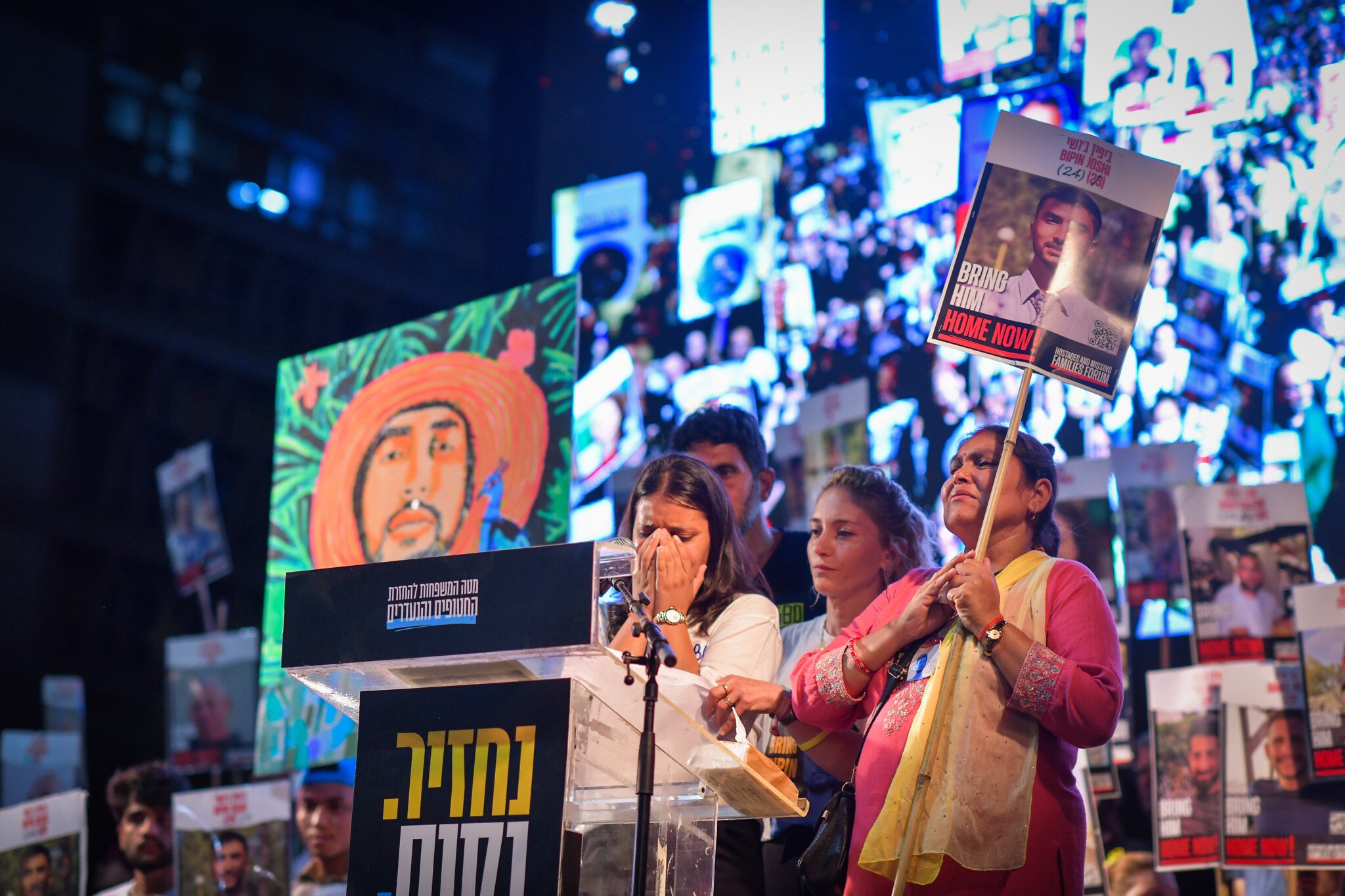 ‘Prayers are not enough’: Hostage families urge ceasefire deal on eve of national strike