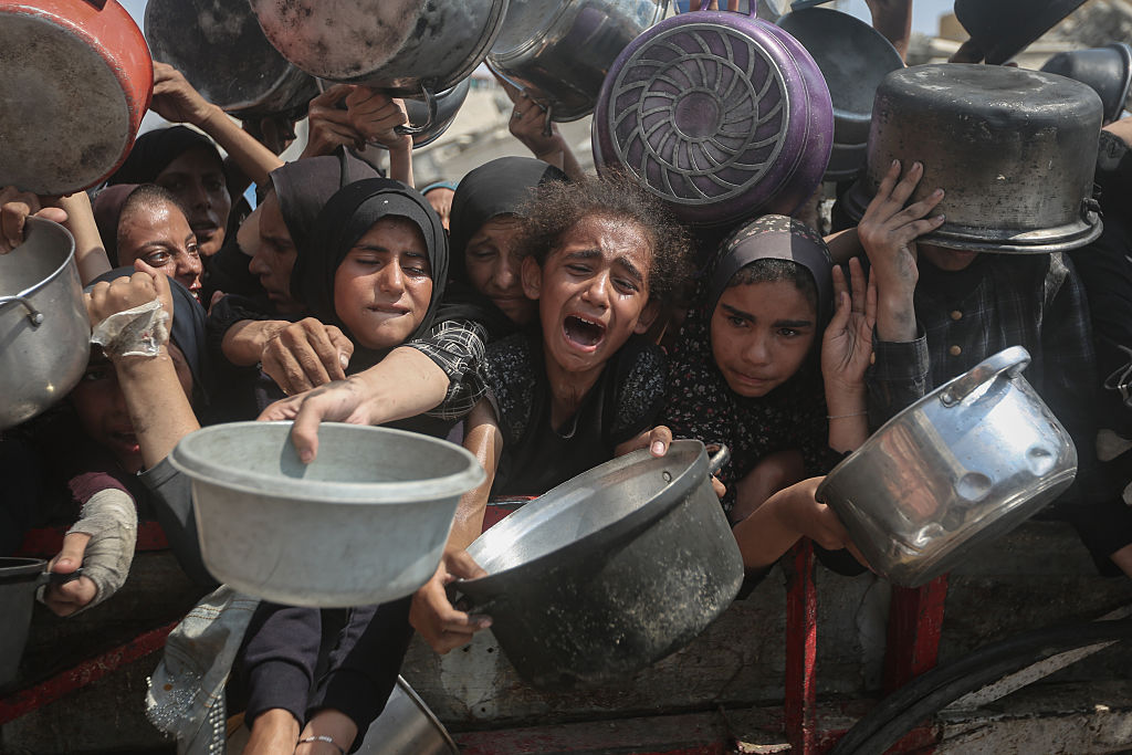 The Free Press Reports Gaza’s Starving Children Have Pre-Existing Condition Of Being Bombed By Israel