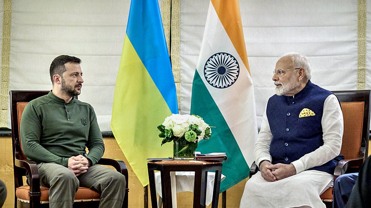 In call with Zelenskyy, PM Modi seeks ‘peaceful settlement’ of Ukraine-Russia conflict