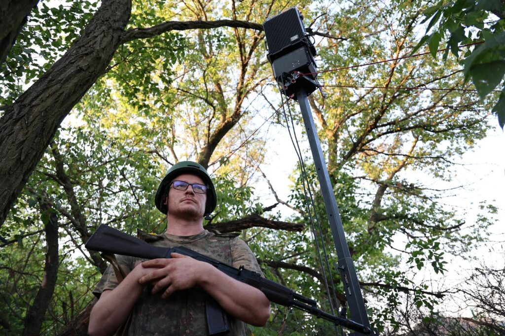 Ukraine’s secret weapon against Russia’s drone swarms: a wall of static
