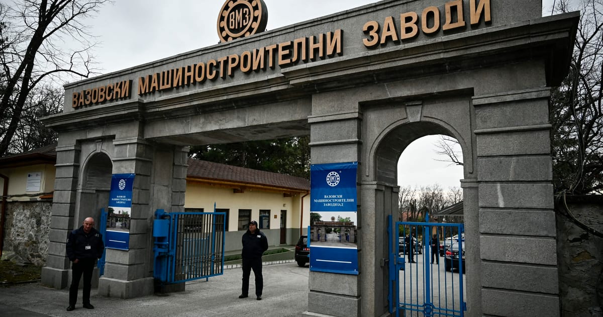 Von der Leyen visit spotlights Bulgaria’s uneasy growth as European arms hub – POLITICO