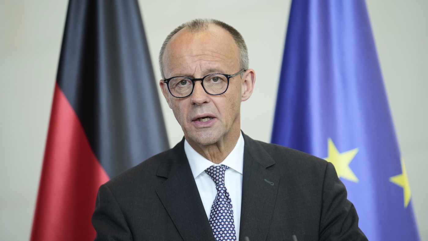 Germany bans its military exports for Israel to use in Gaza : NPR