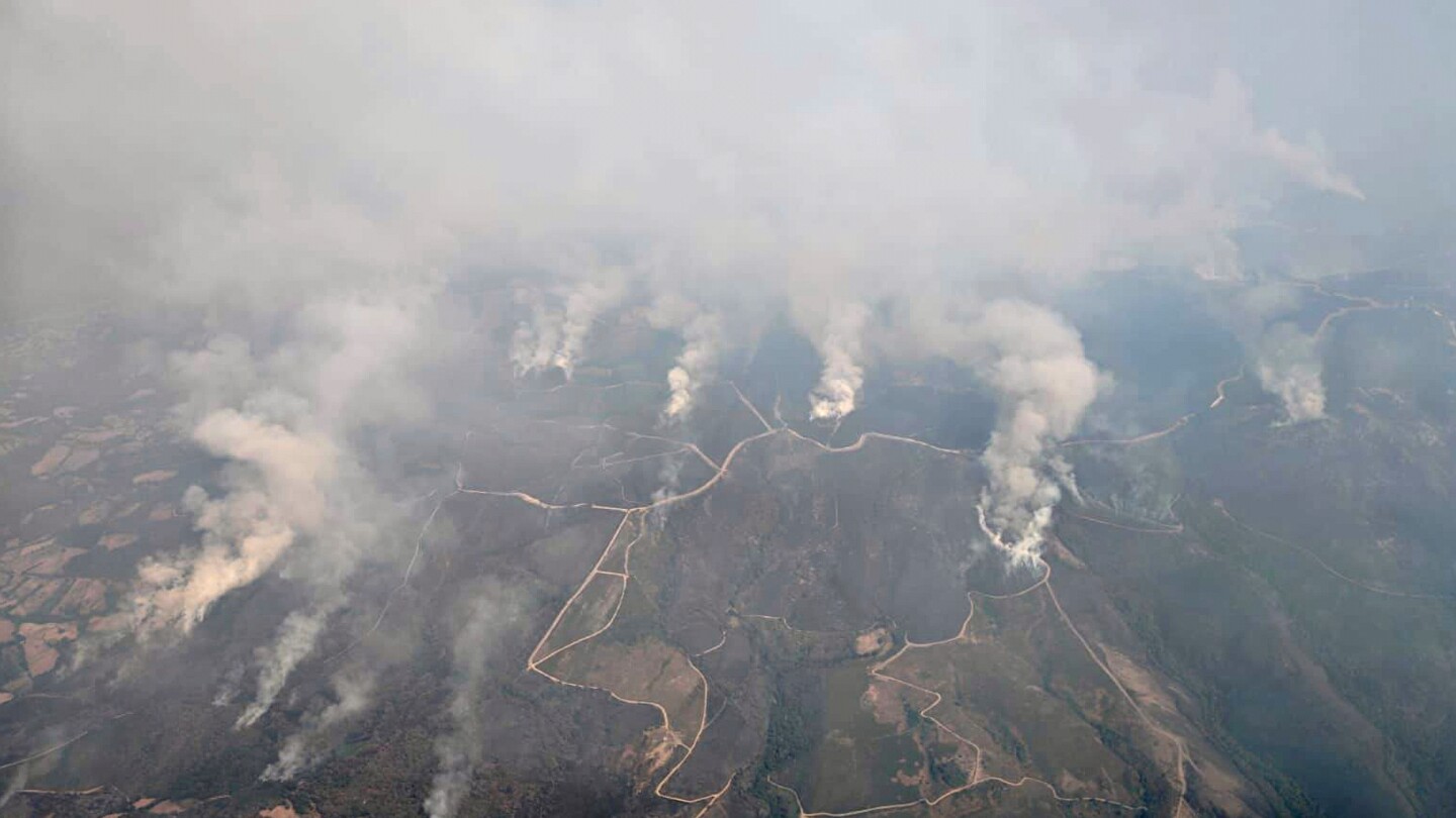 Spain, Portugal, and Greece battle wildfires