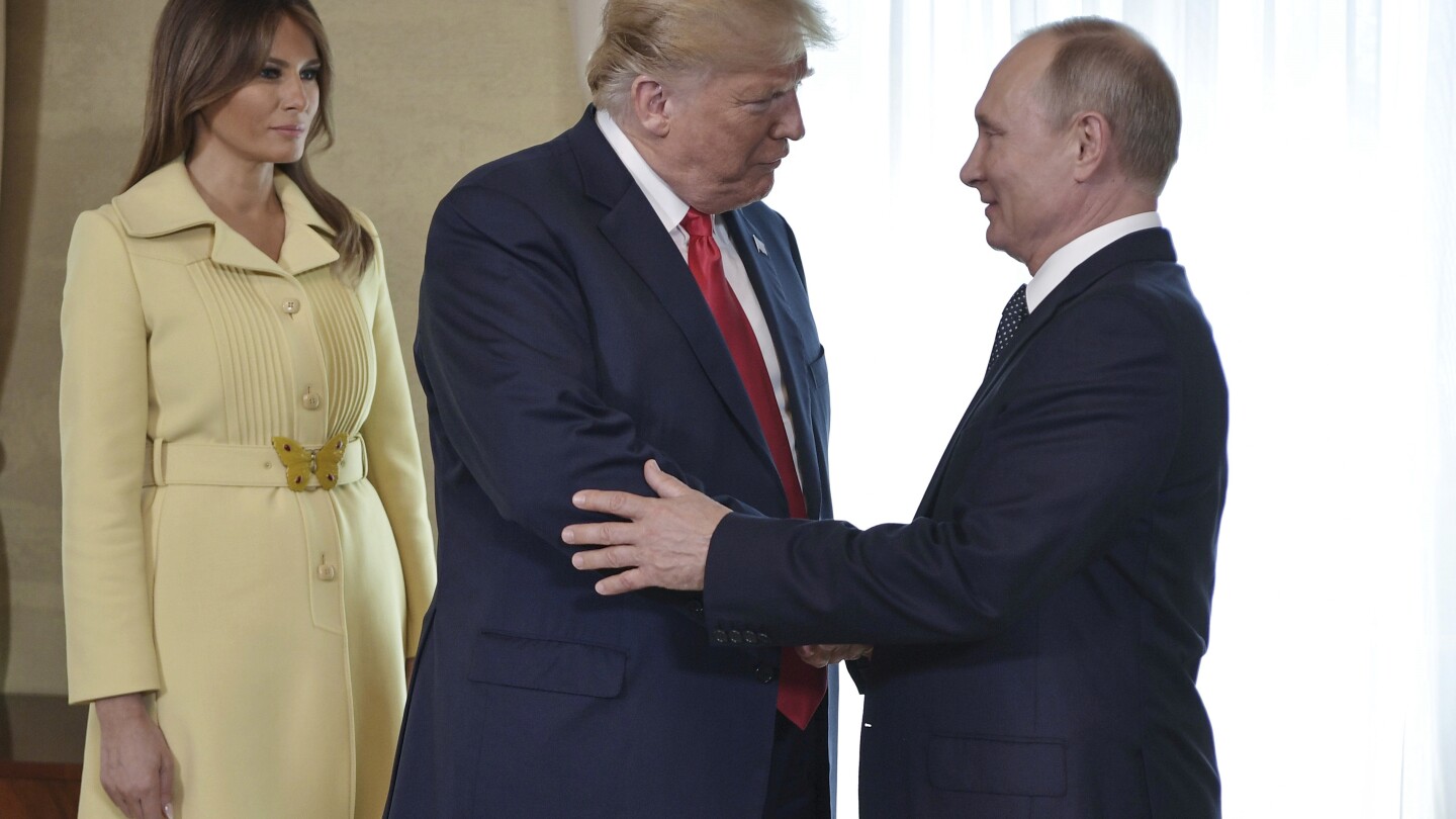 Melania Trump asks Putin to consider the children in push to end war in Ukraine