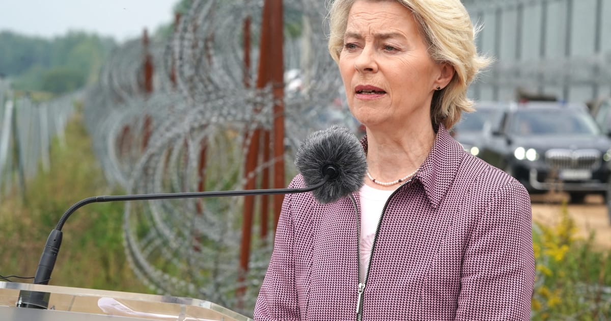 ‘Putin is a predator,’ von der Leyen tells Poles – POLITICO