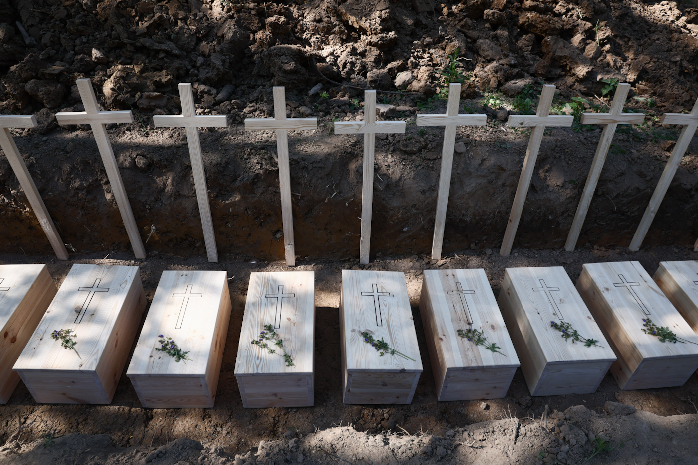 Polish victims of WWII massacres by Ukrainian nationalists reburied in Ukraine