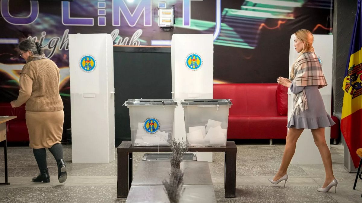 Moldova’s prime minister accuses Russia of using country’s election to ‘take power’