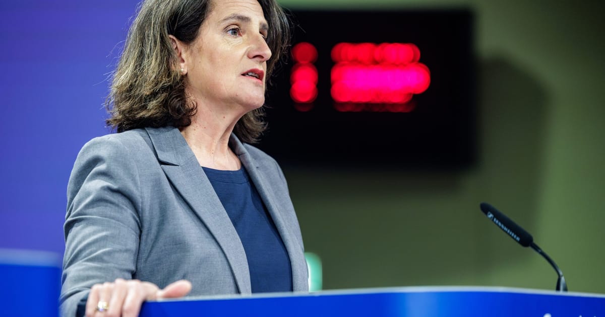 Israel condemns EU’s Ribera as Hamas ‘mouthpiece’ – POLITICO