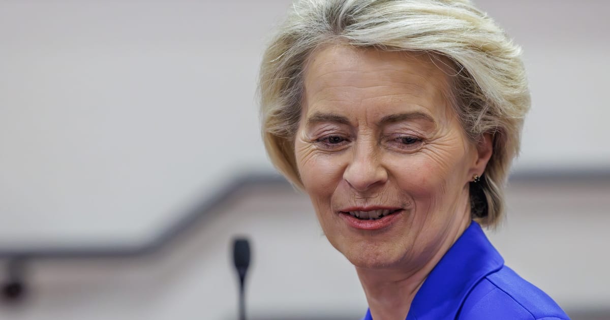 Von der Leyen beefs up competition clout – POLITICO