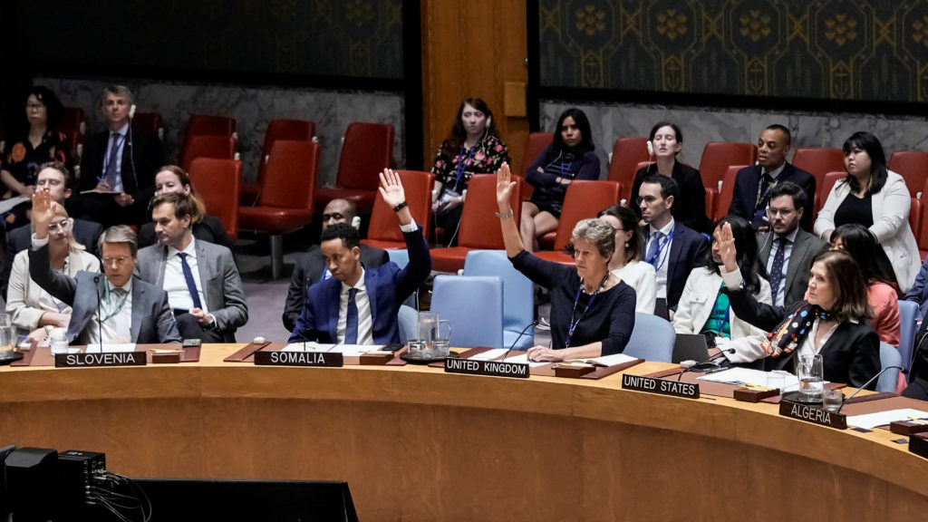 UN Security Council rejects Russia and China’s resolution to delay sanctions on Iran