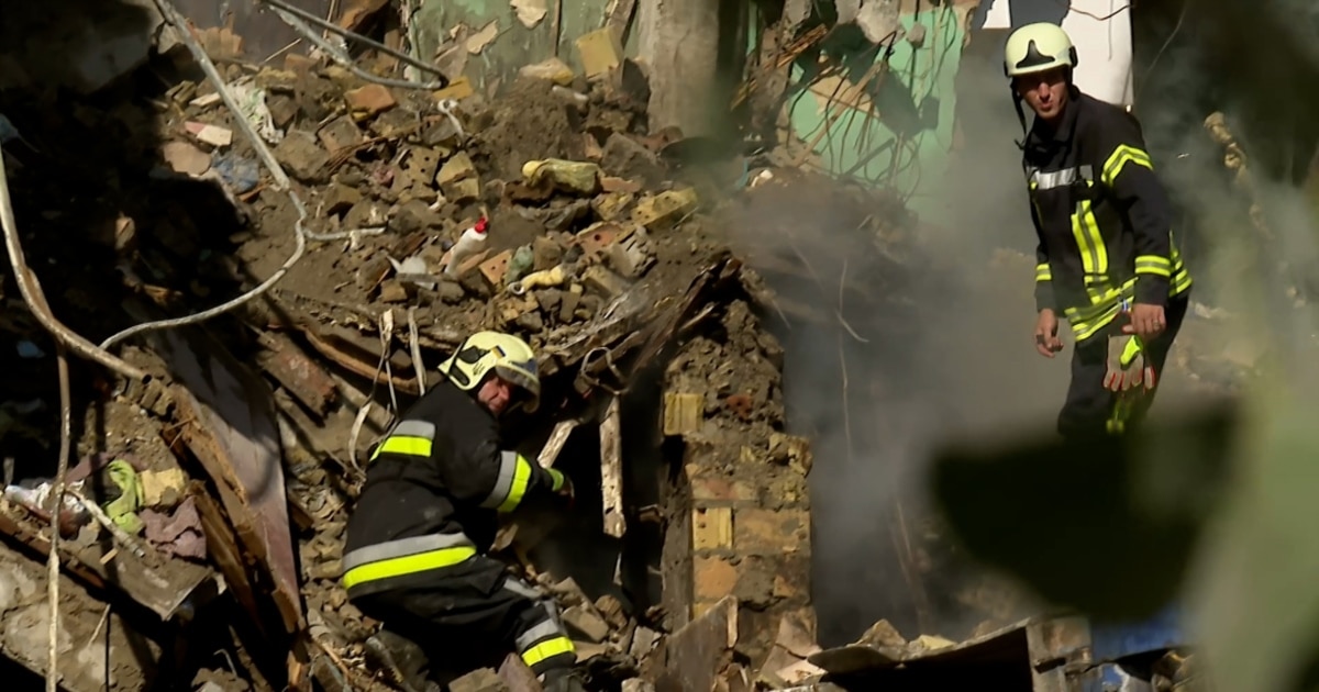 A Kyiv Man Survived As His Home Collapsed. Rescuers Want Others To Be Ready For Disaster.