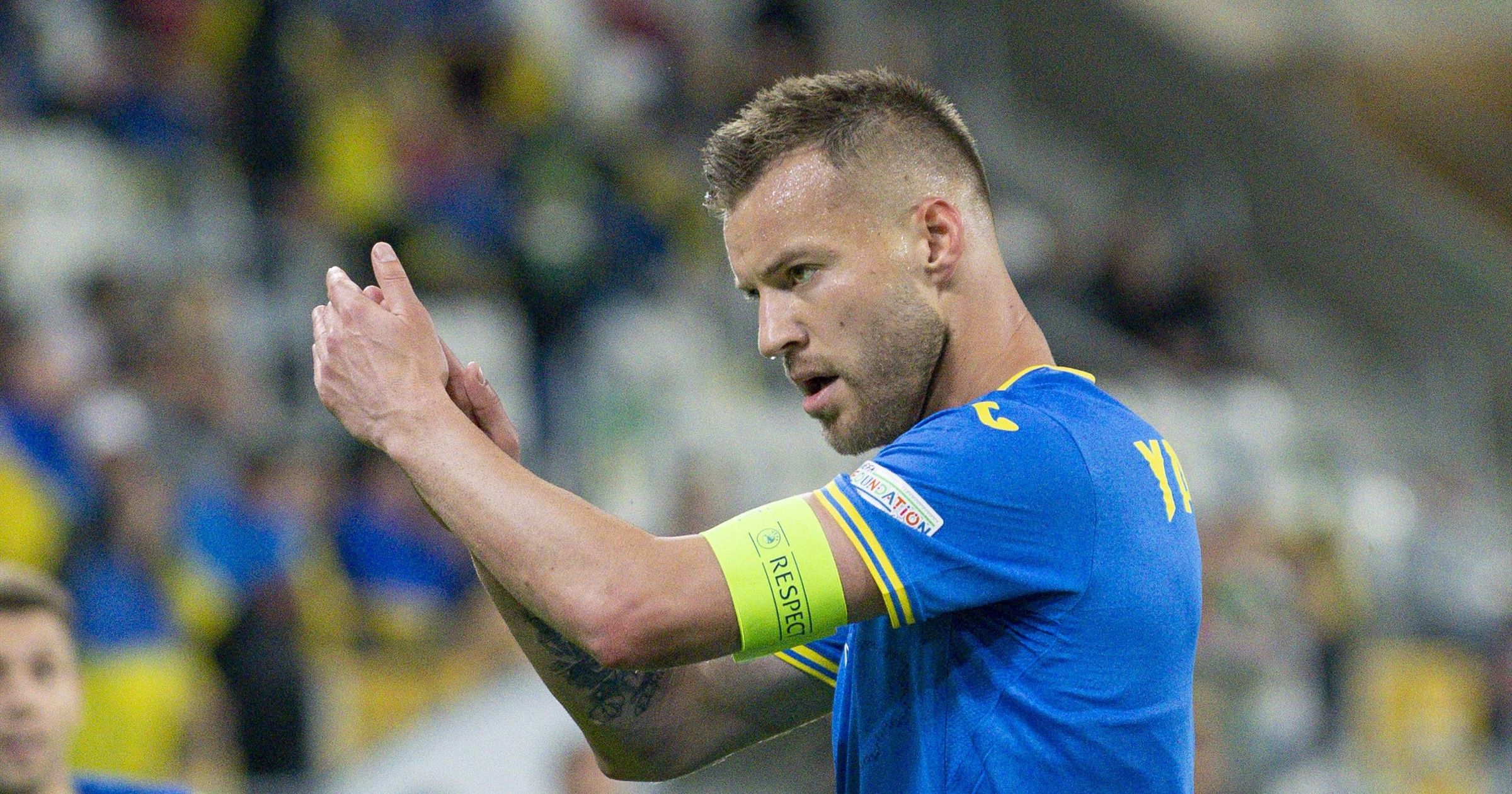 Andriy Yarmolenko: Ukraine captain calls for Russia to be ‘totally isolated’ from all professional sport
