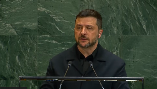 Zelensky speaks at UN General Assembly