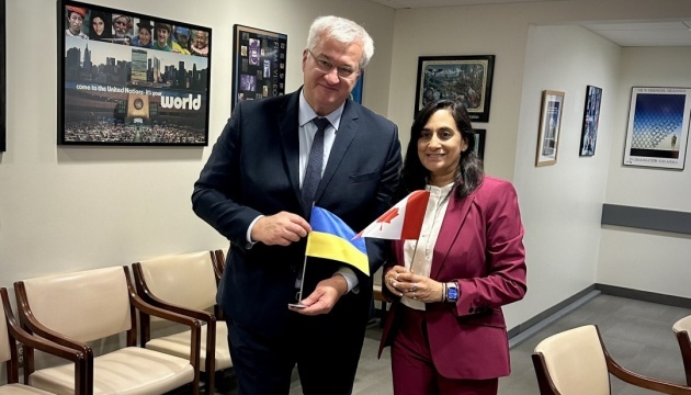 Sybiha discusses strengthening Ukraine’s defense and increasing pressure on Russia with Canadian FM