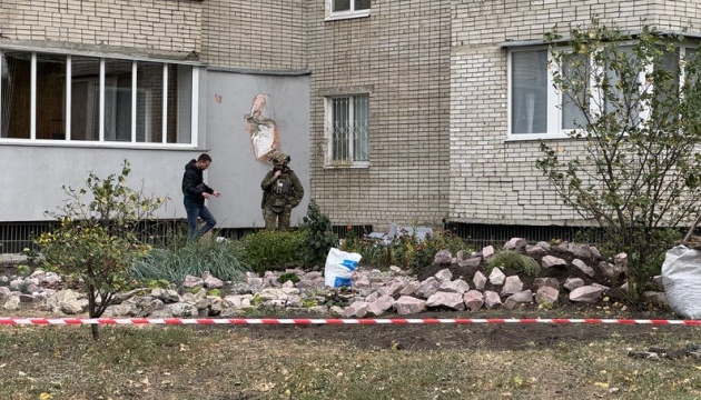 Russian drone hits apartment block in Sumy