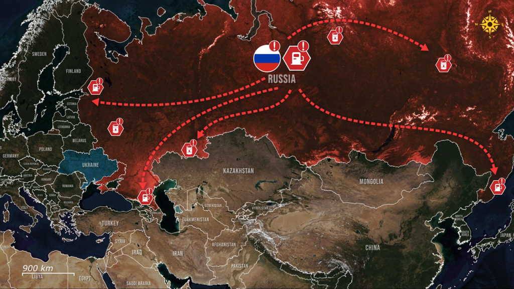 Frontline report: Ukraine’s refinery strikes trigger nationwide fuel collapse across Russia