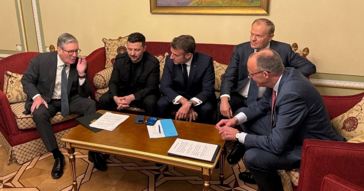 Trump Pressures Europe On Russian Oil Purchases As Coalition Looks To Finalize Ukraine ‘Reassurance Force’