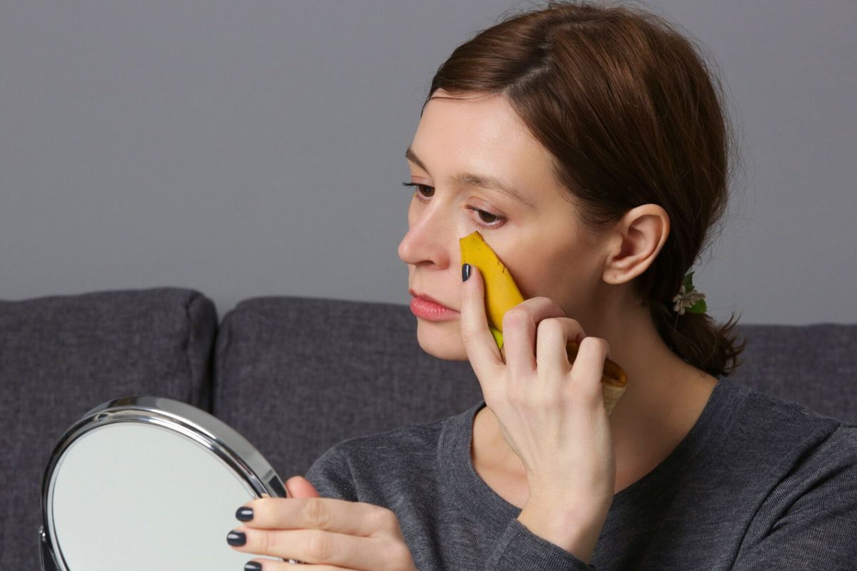Here’s what rubbing banana peel on your face does for your skin