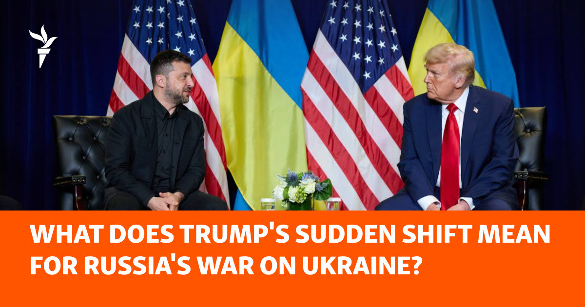What Does Trump’s Sudden Shift Mean For Russia’s War On Ukraine?