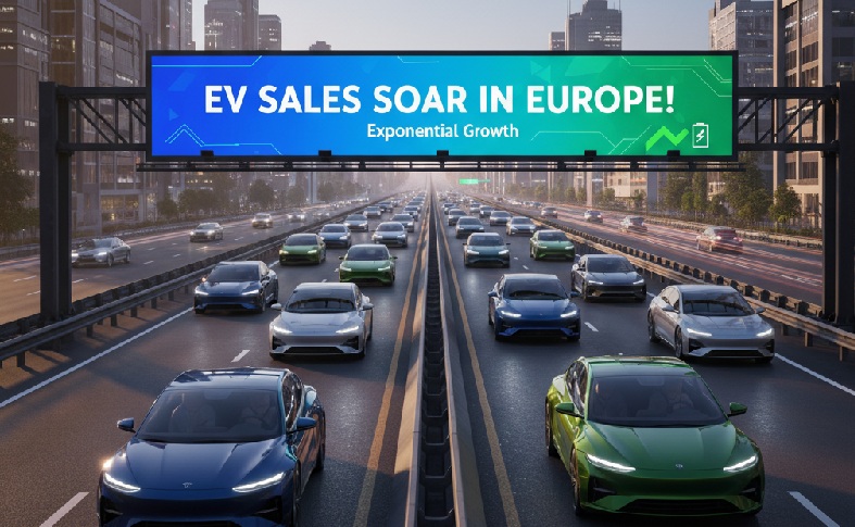 159,810 electric cars were registered across Europe: which countries led the way?