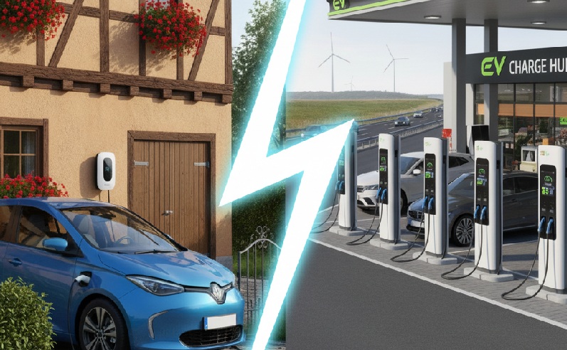81% of European EV users charge at home—which countries rely most on public charging?