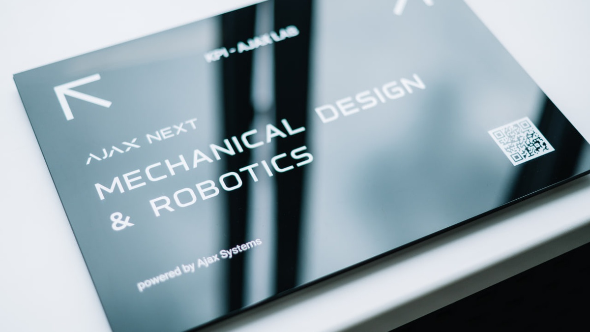 Ajax Systems opens design and robotics laboratory at KPI