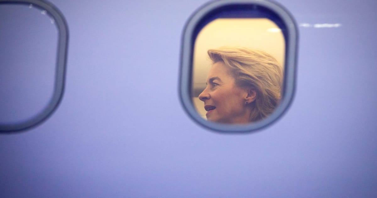 Von der Leyen’s plane hit by suspected Russian GPS jamming – POLITICO