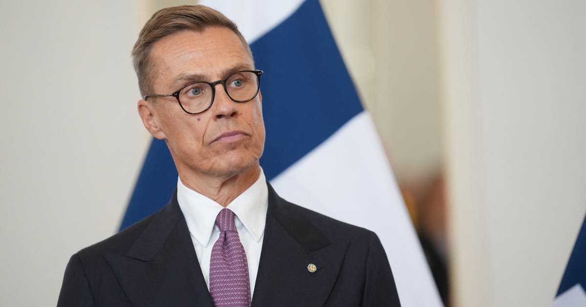 Trump will wield his ‘stick’ to punish Putin, says Finland’s President – POLITICO