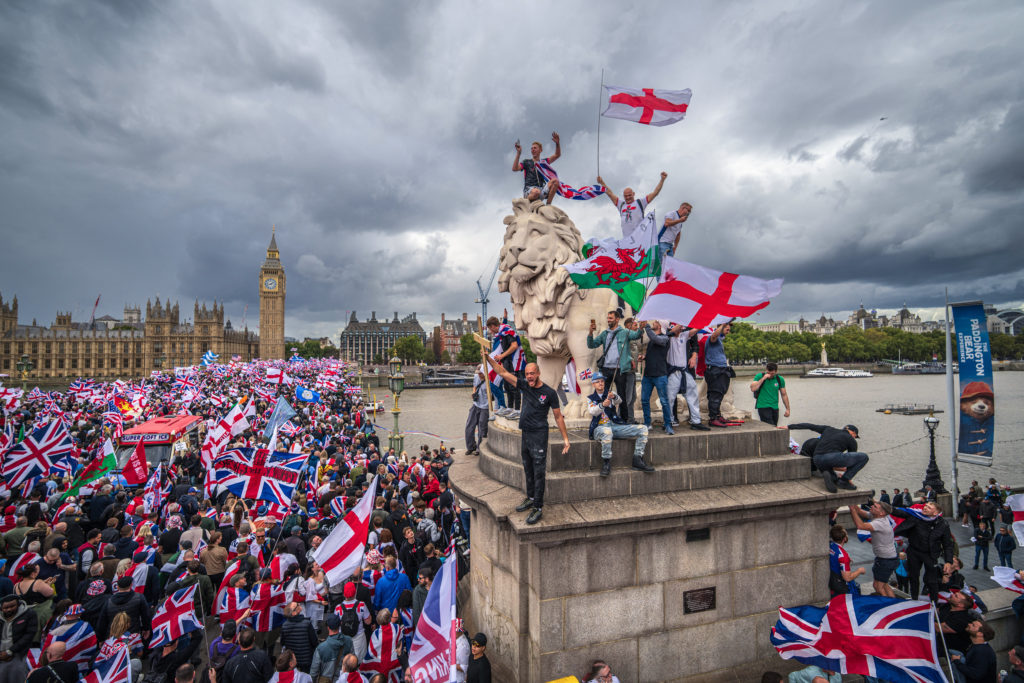 British politicians condemn Elon Musk’s ‘dangerous’ comments at anti-immigration rally
