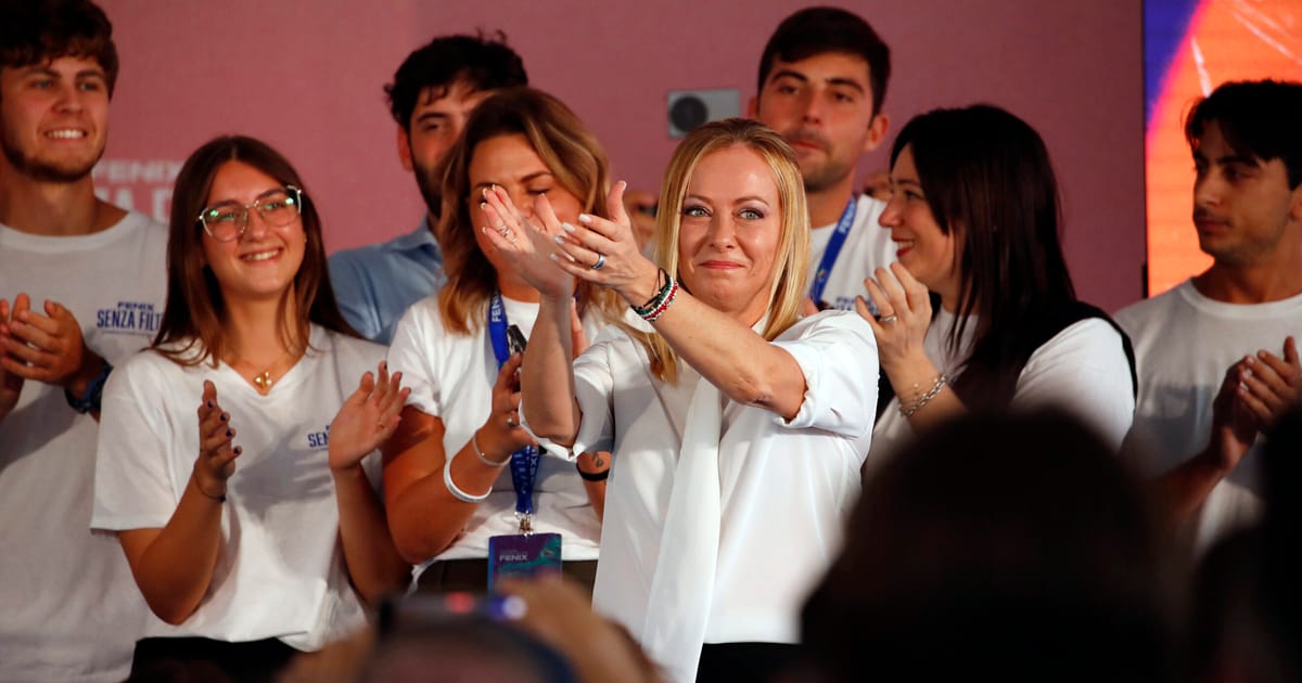 How Italy’s Meloni is making the far right cool for Gen Z – POLITICO