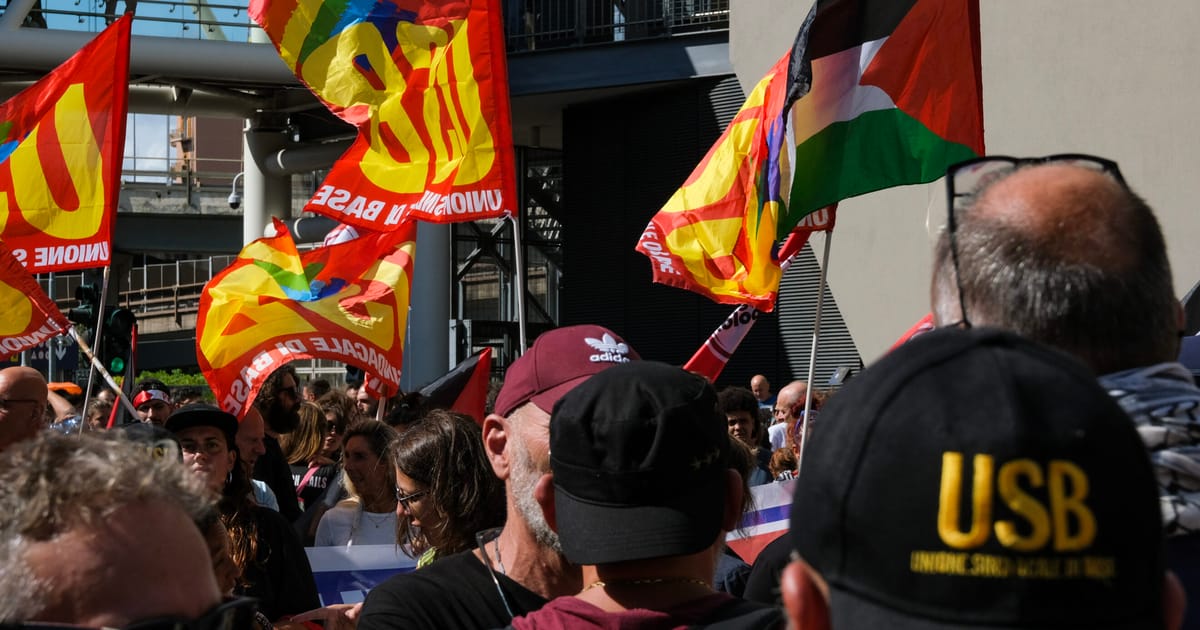 Dockworkers from across Europe gather to plan trade squeeze on Israel – POLITICO