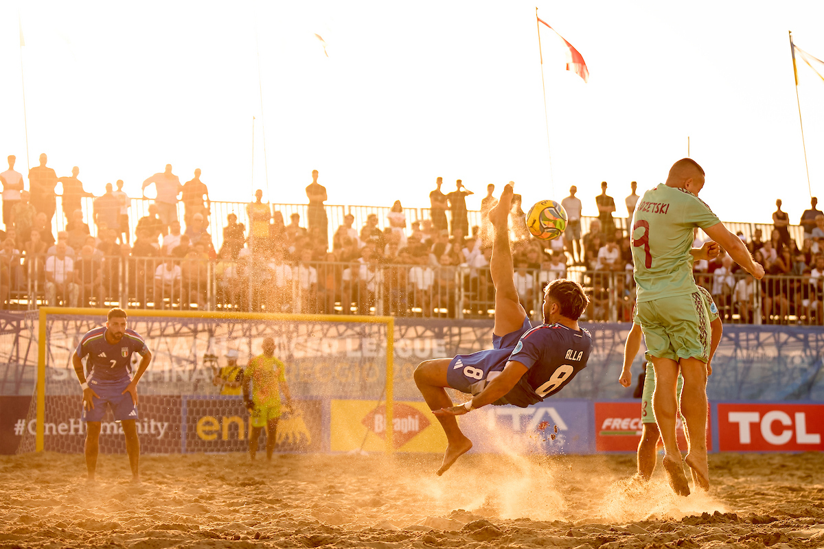 Spain, Belarus, Italy and Ukraine to Play Semi-Finals in Viareggio – Beach Soccer Worldwide