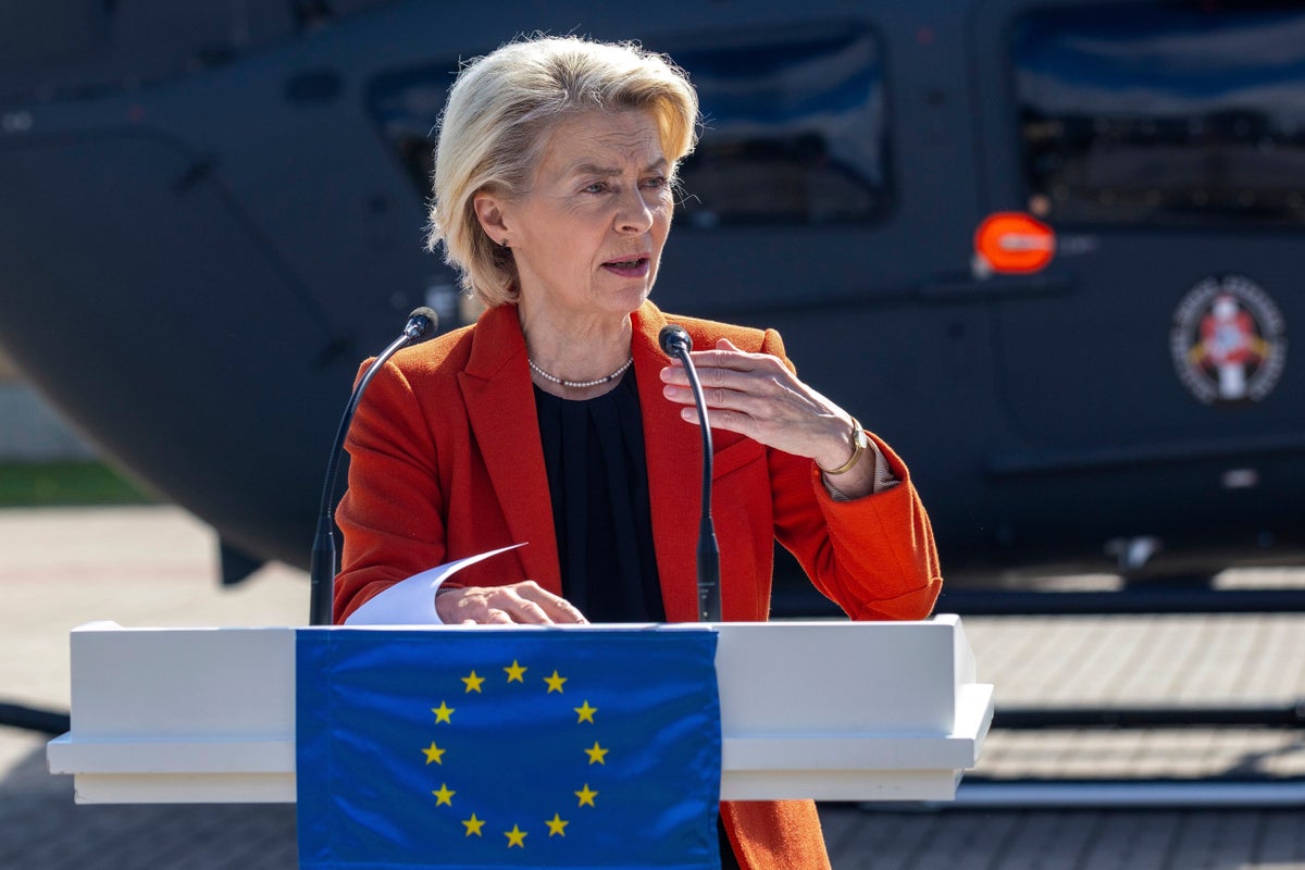 Ukraine-Russia war latest: Top EU leader’s plane forced to land blind after suspected Russian GPS jamming