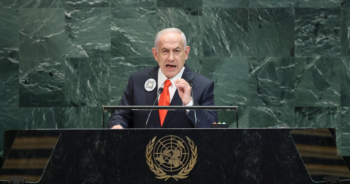 Netanyahu says Israel “must finish the job” against Hamas in Gaza, as U.N. speech prompts walkout