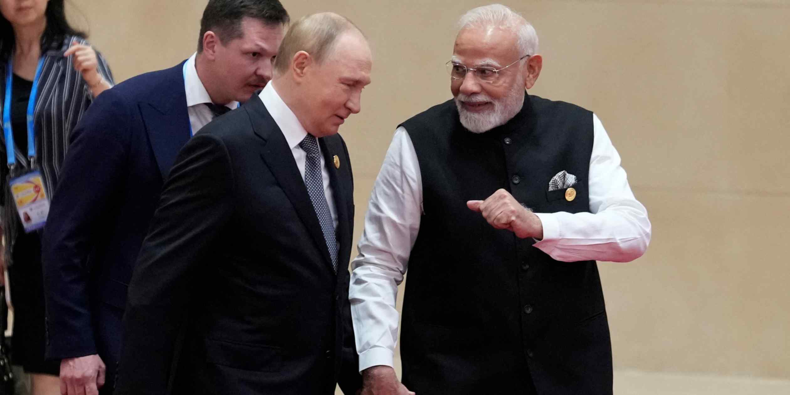 Cozy Modi-Putin photos make Europe squirm and look away