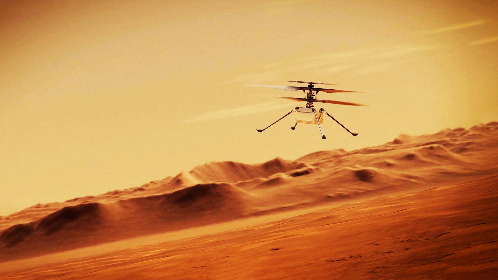 Would Helicopters Work On Mars? This Study Has A Theory For Making One